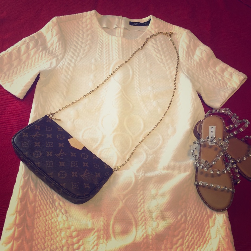 Zara beautiful white dress